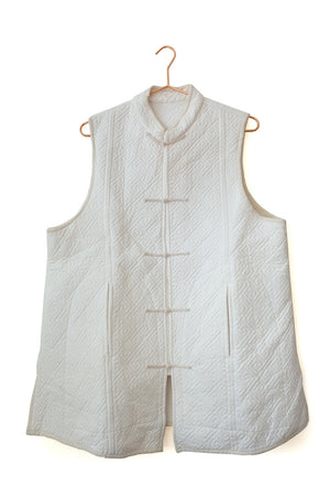 huichung - embroidered long vest