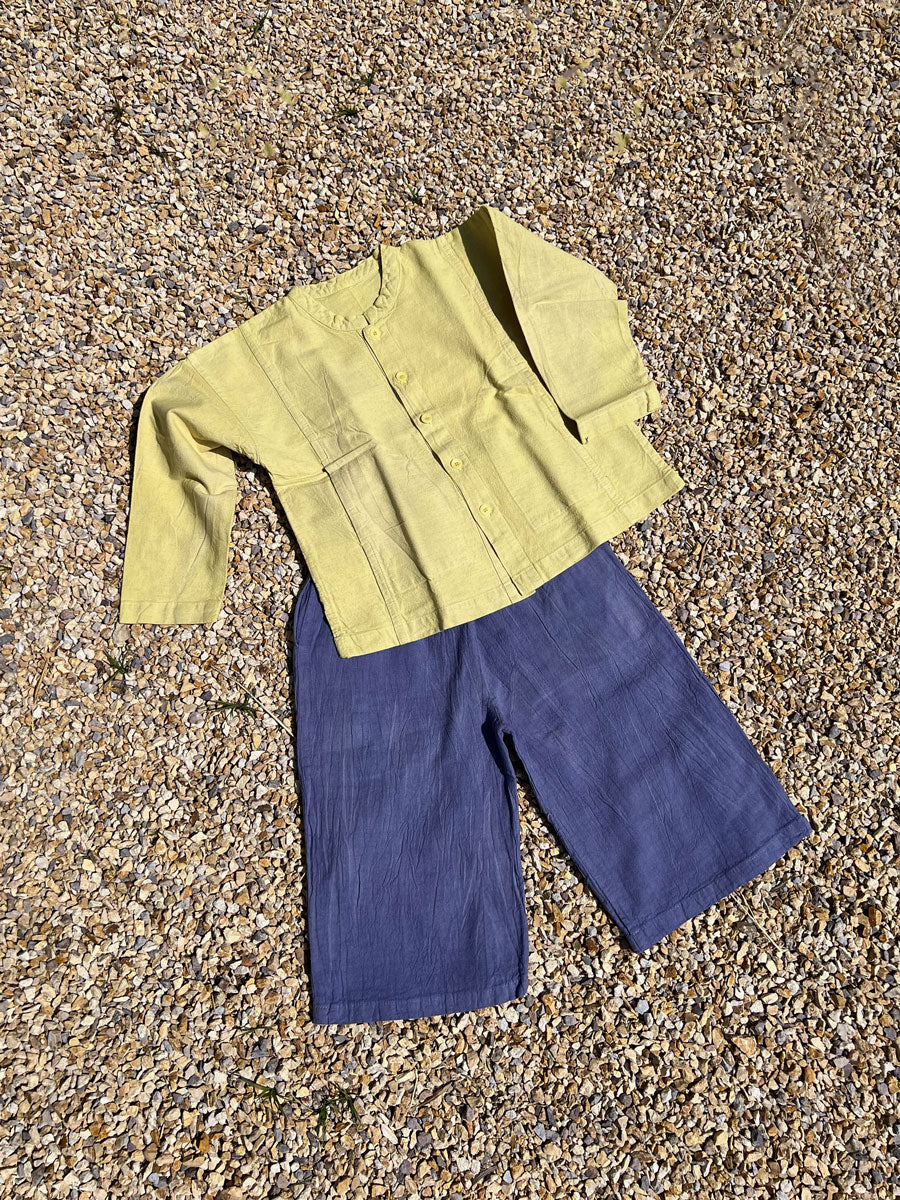 huichung - children's button down / small