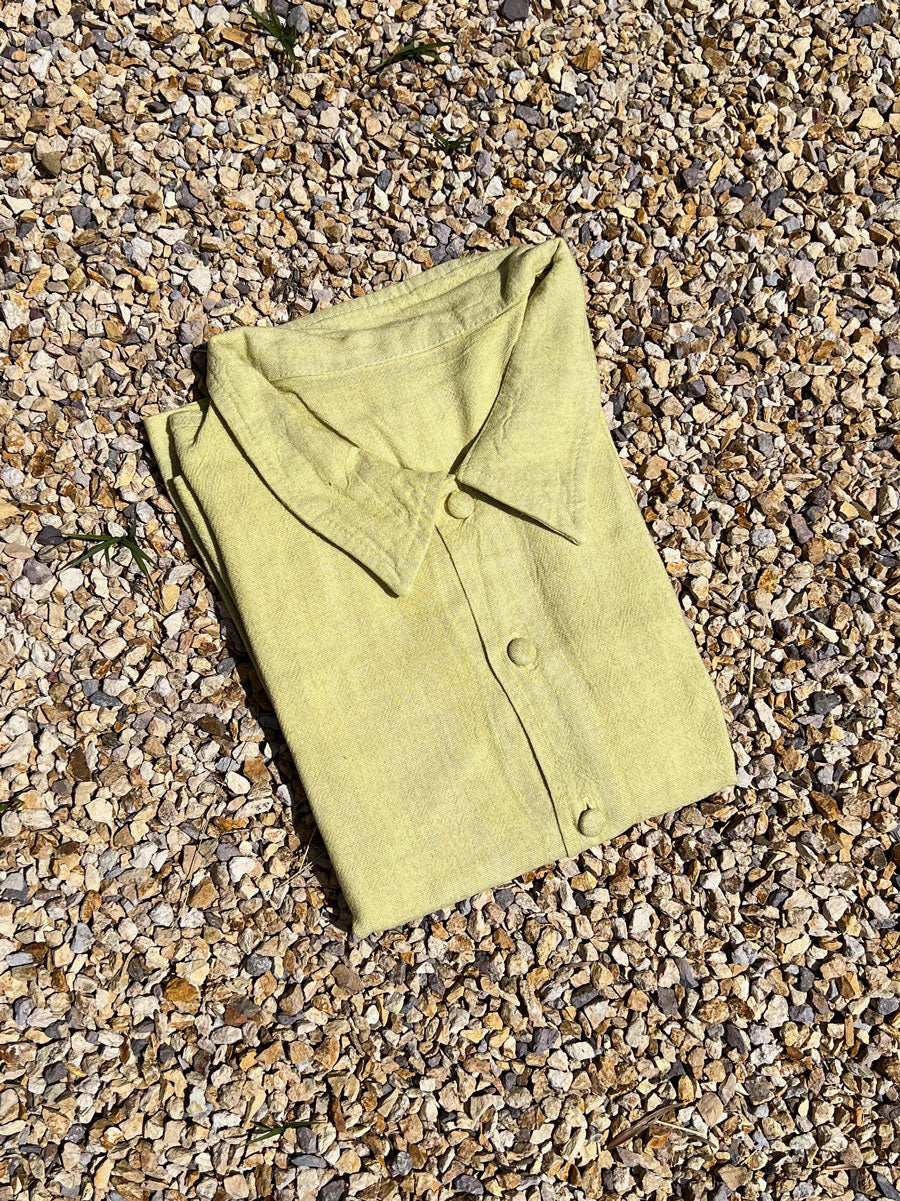 huichung - cotton button down shirt
