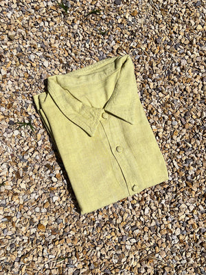 huichung - cotton button down shirt