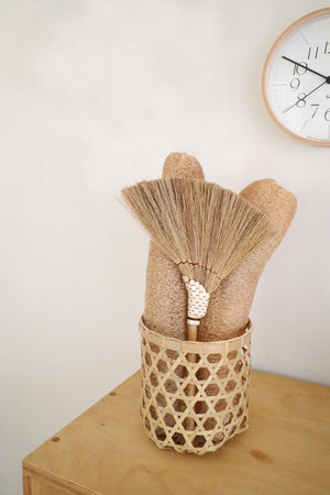bamboo basket - cylinder