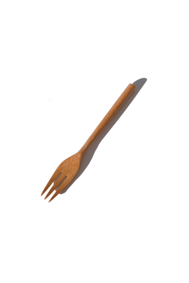 fork - carved wood