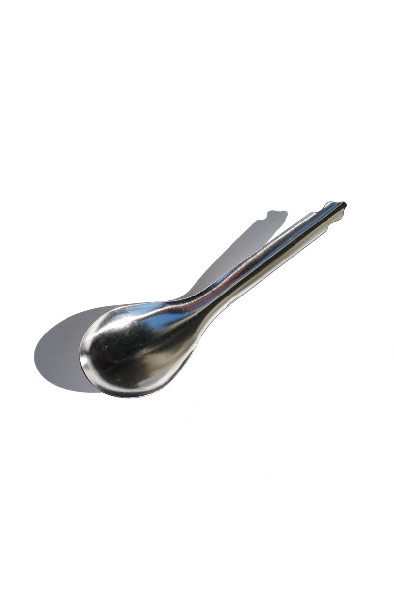 spoon - round stainless steel