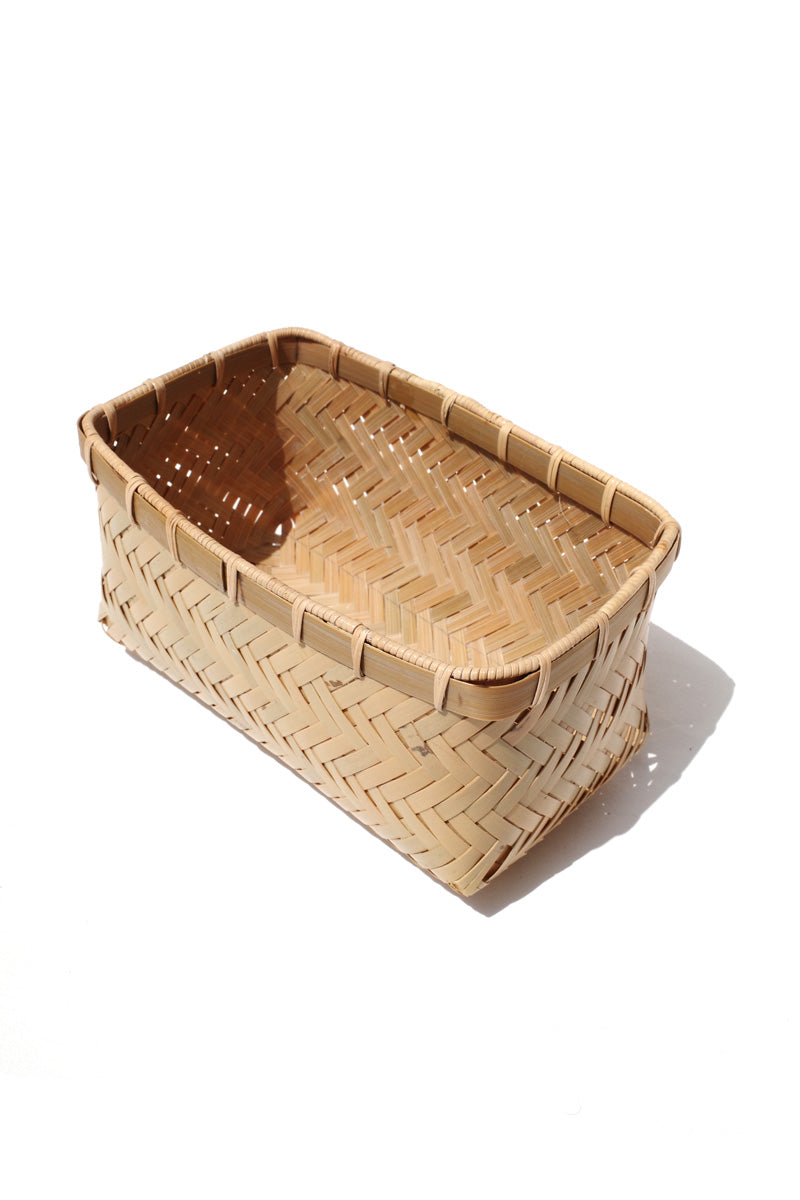 bamboo basket - rectangle