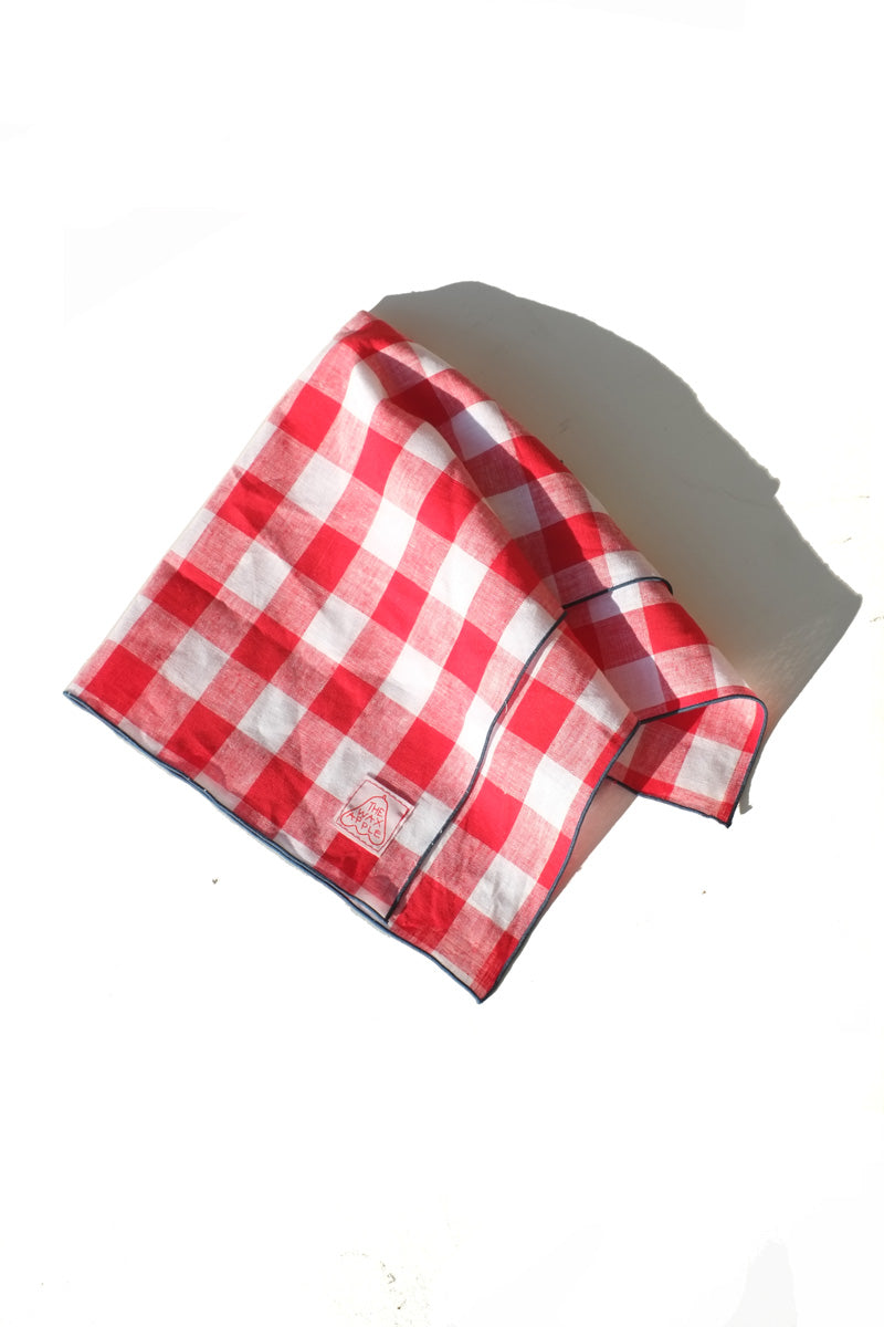 Handkerchief - red checkered