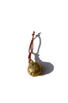 bell keychain - brass