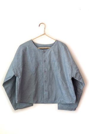 huichung - cropped linen jacket