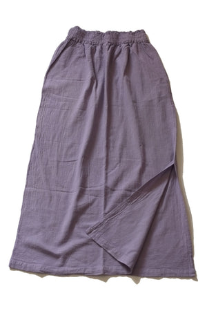 huichung - single slit cotton skirt