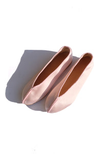 theater shoes - solid blush